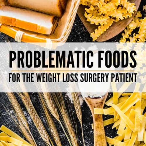 Problematic foods after weight loss surgery: bread and pasta