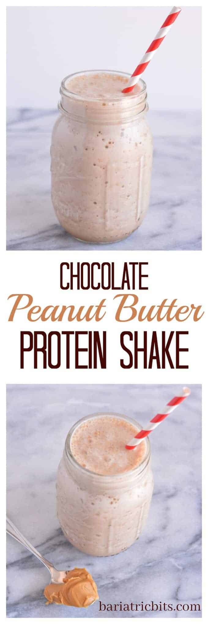 Chocolate Peanut Butter Protein Shake